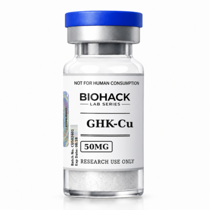 Флакон GHK-Cu медный пептид 50 мг biohack Lab Series