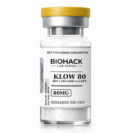 Флакон KLOW 80 (BPC-157 + TB-500 + GHK-Cu + KPV) biohack Lab Series
